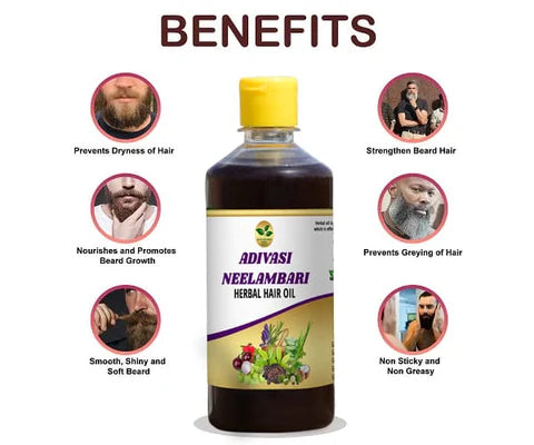 Adivasi Neelambari Herbal Hair Oil