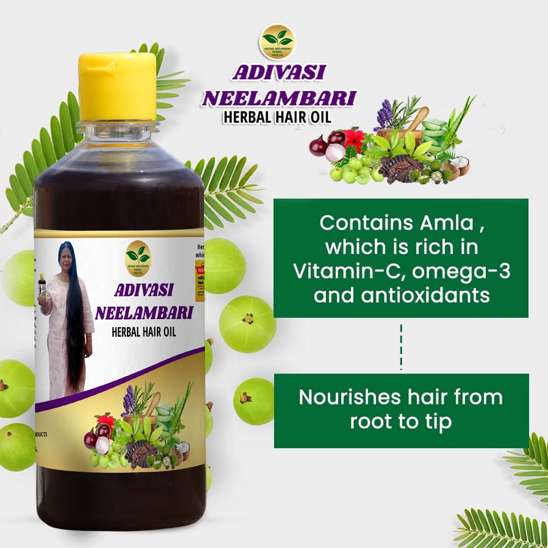 Adivasi Neelambari Herbal Hair Oil