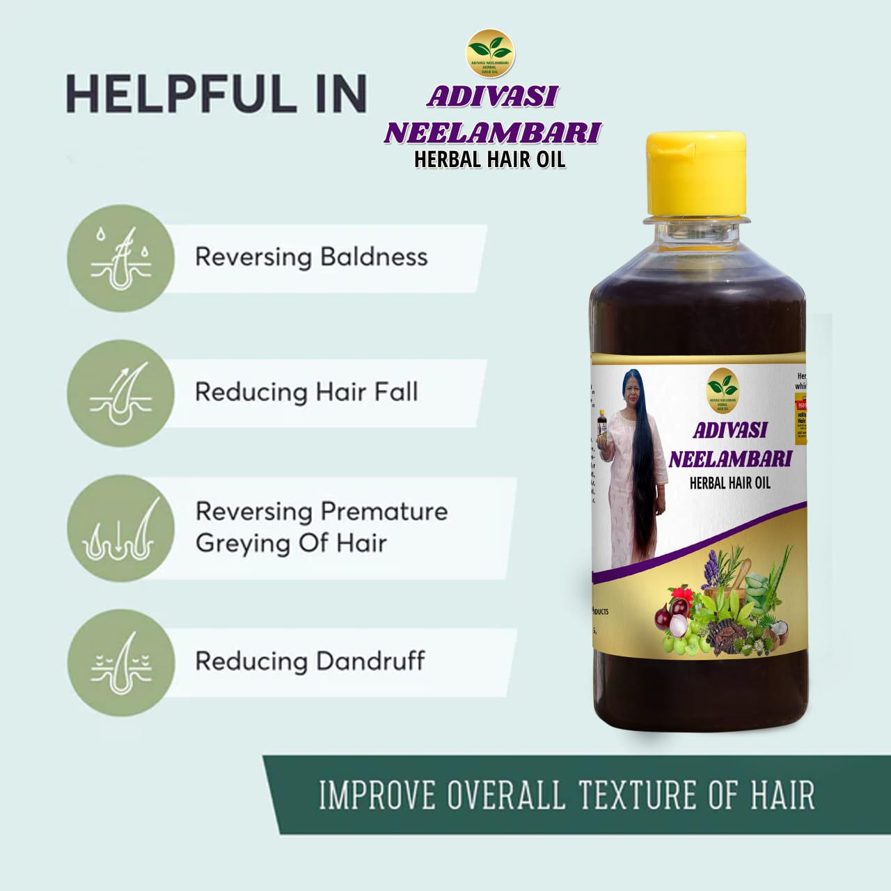 Adivasi Neelambari Herbal Hair Oil